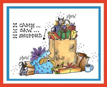 Cats Shopping Card